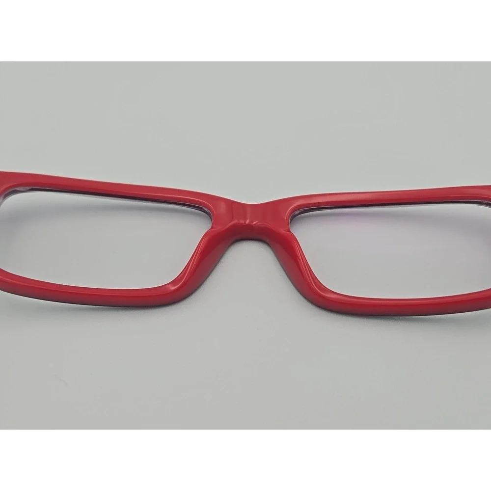 Ray Ban RB 1535 3573 48-16-130 Black/Red Plastic Full‎ Rim Eyeglasses KIDS